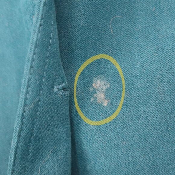 TEAL MICROFIBER BLAZER PS Notations Pleated Faux Suede Bright Spring Office Work - Picture 3 of 13